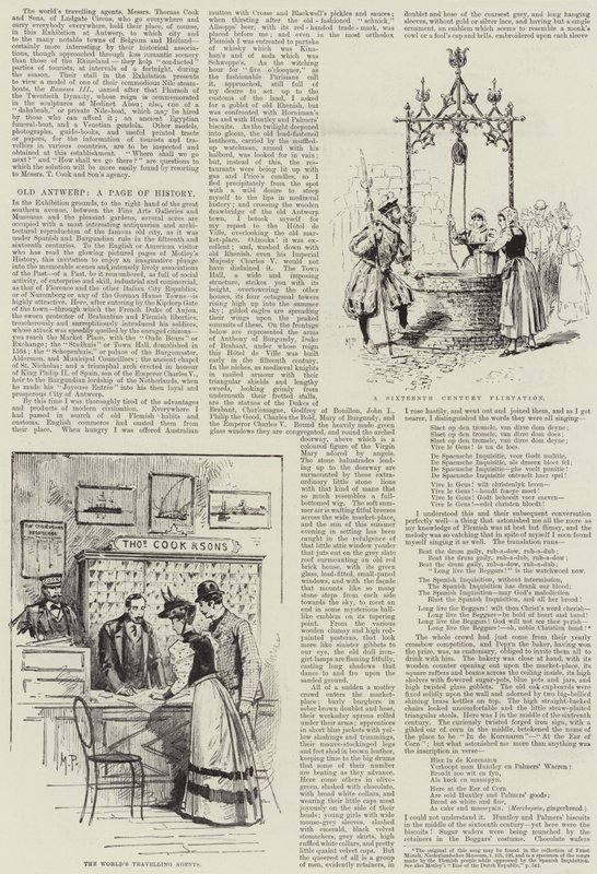 Mezinárodní výstava v Antverpách 1894 od Melton Prior