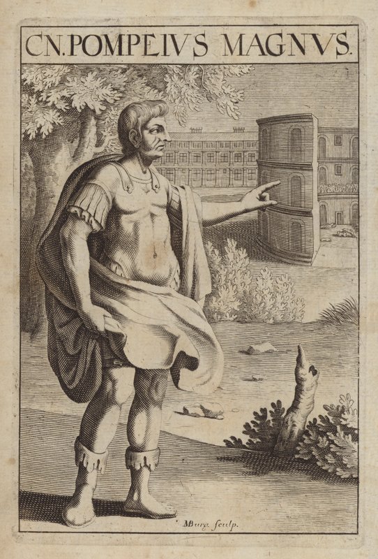 Pompeius Veliký, římský státník a voják od Michael Burghers