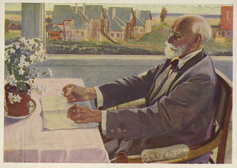 Ivan Pavlov, ruský fyziolog od Mikhail Vasilievich Nesterov