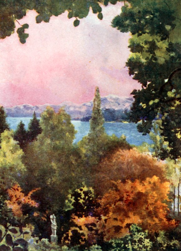 Bodamské jezero od Schloss Mainau od Mima Nixon