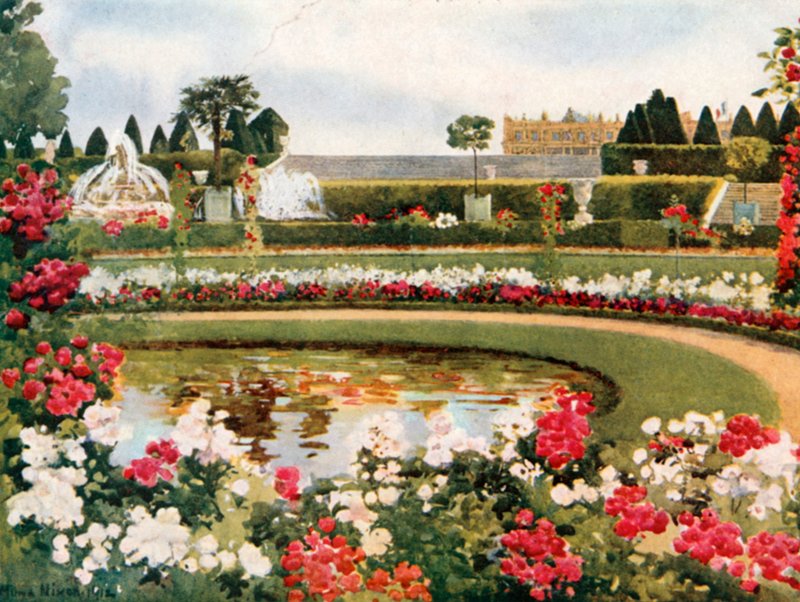 Parterre de Latone, Versailles od Mima Nixon