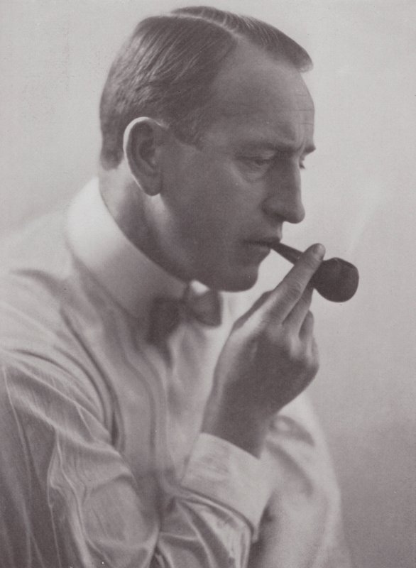Max Pechstein, německý expresionistický malíř (čb fotografie) od Minya Diez Duhrkoop