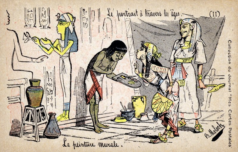 egyptské umění od Moloch