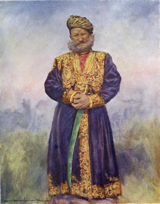 Rajput z Rajgarhu od Mortimer Ludington Menpes