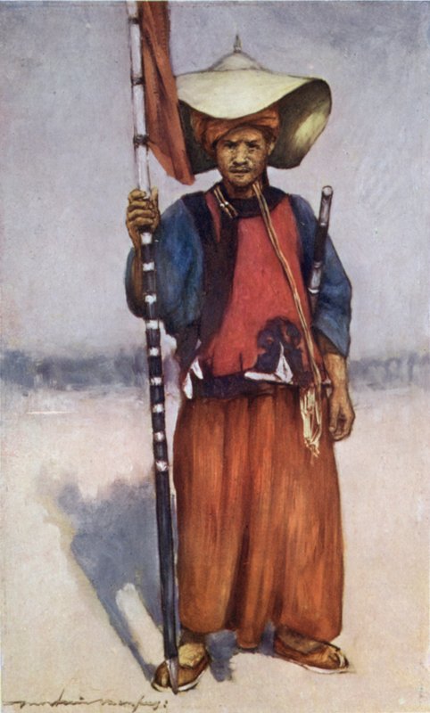 Držitel šanských náčelníků od Mortimer Ludington Menpes