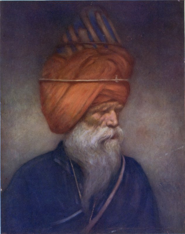 Sikhský nositel kopí od Mortimer Ludington Menpes