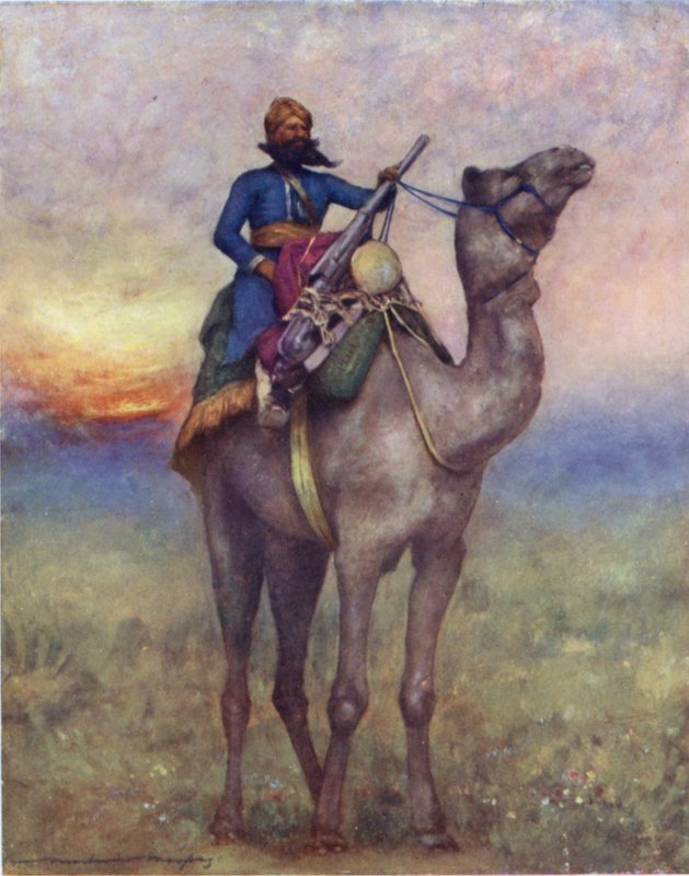 Nosič otočné zbraně z Rajputany od Mortimer Ludington Menpes