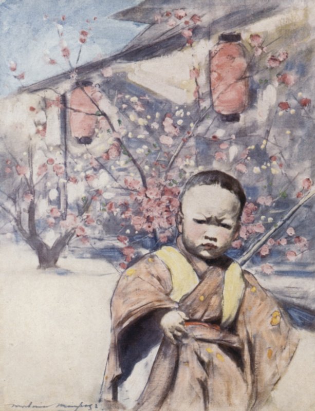 Vpřed Japonsko od Mortimer Ludington Menpes