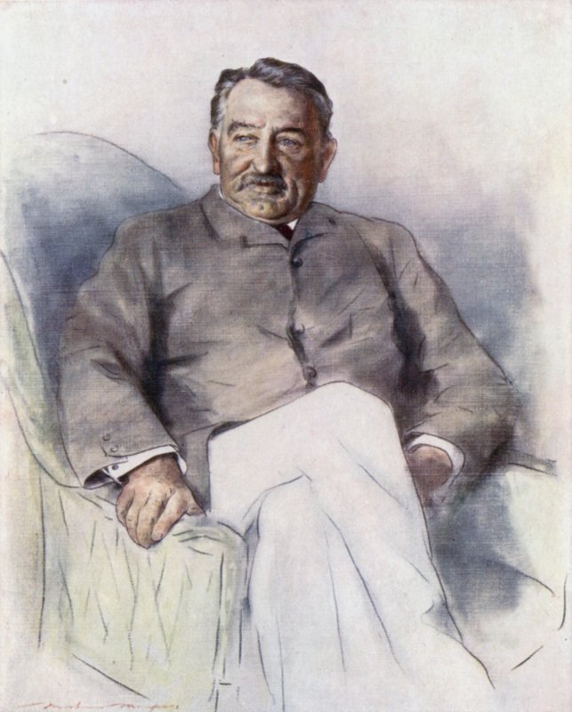 Cecil J Rhodes od Mortimer Ludington Menpes