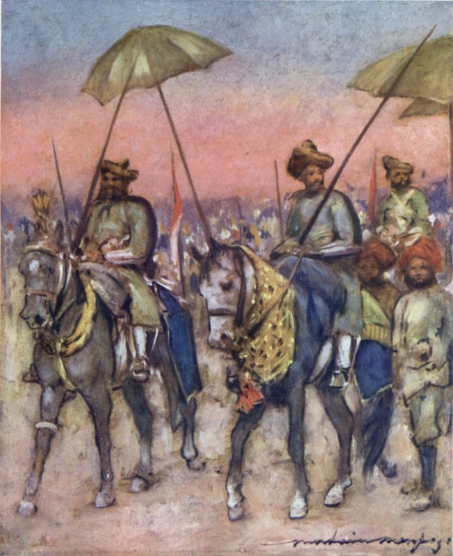 Náčelníci šanského státu od Mortimer Ludington Menpes