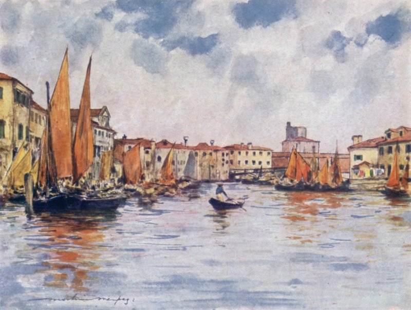 Chioggia od Mortimer Ludington Menpes