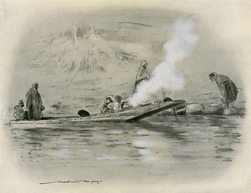 Rodina kočovného kmene od Mortimer Ludington Menpes