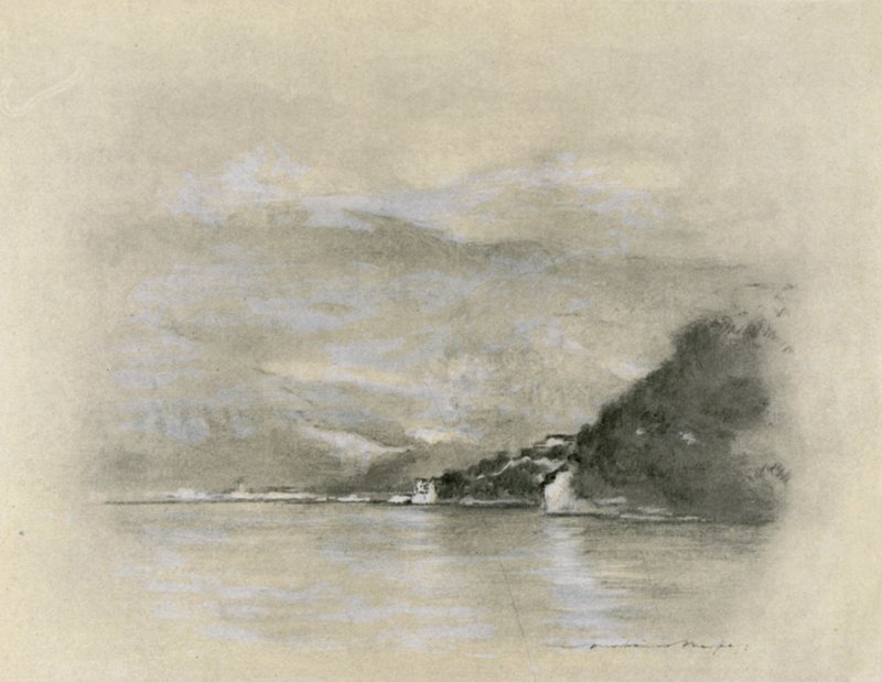 Lucernské jezero od Mortimer Ludington Menpes