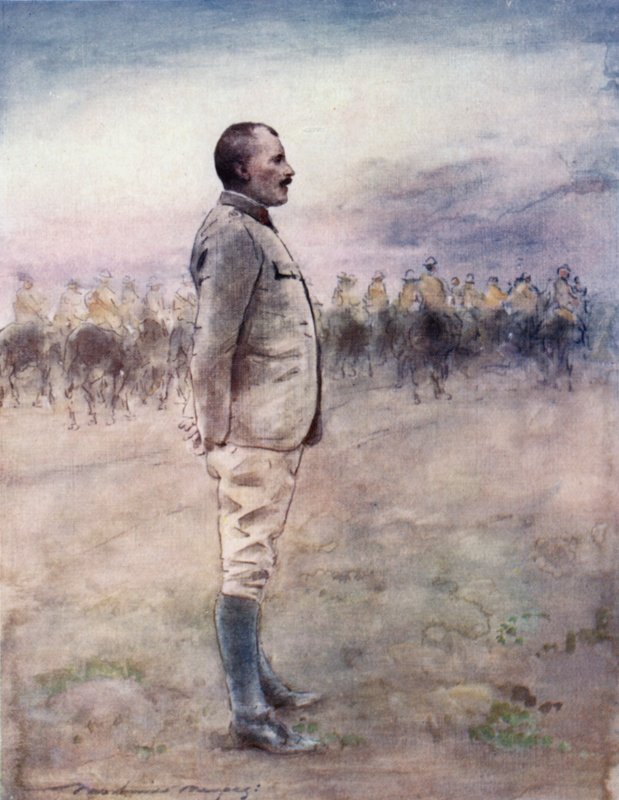 Generálporučík Hector Macdonald od Mortimer Ludington Menpes