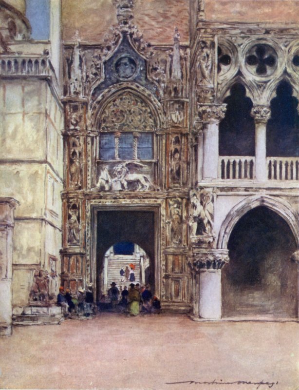 Porta della Carta, Dóžecí palác od Mortimer Ludington Menpes