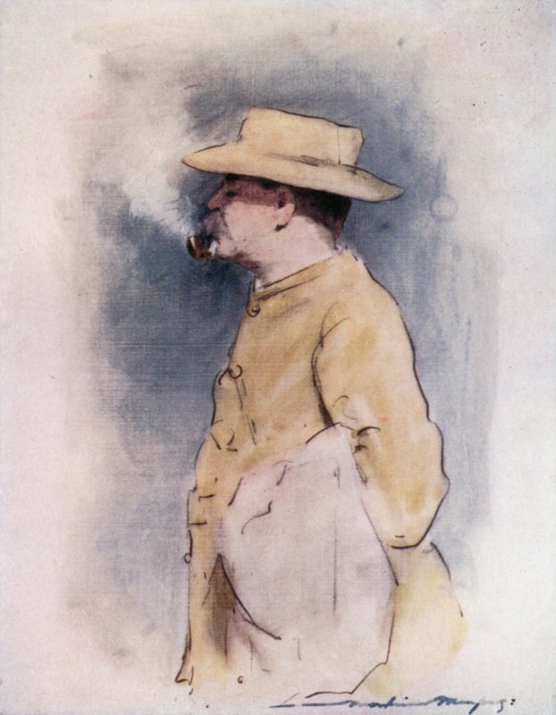 Rudyard Kipling od Mortimer Ludington Menpes