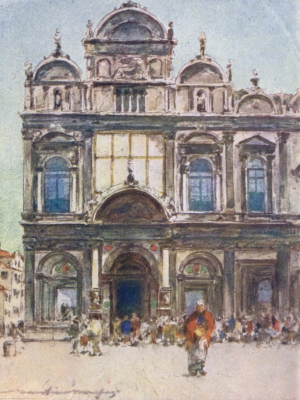 Škola San Marco od Mortimer Ludington Menpes