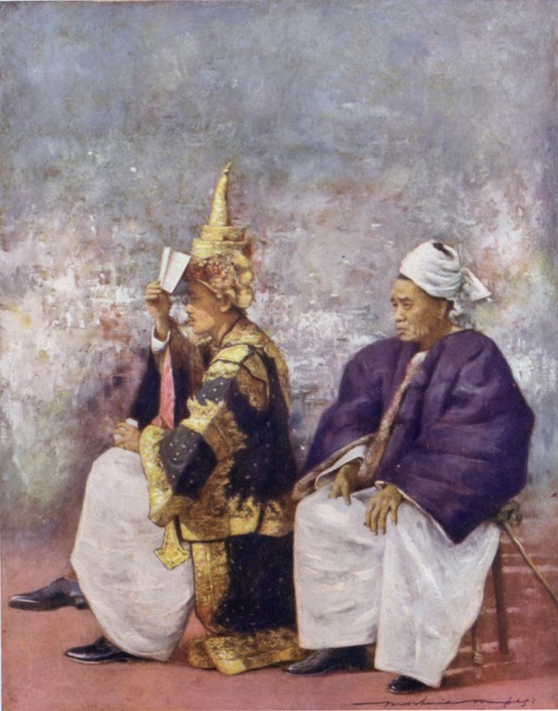 Shan Chiefs sledují Durbar od Mortimer Ludington Menpes
