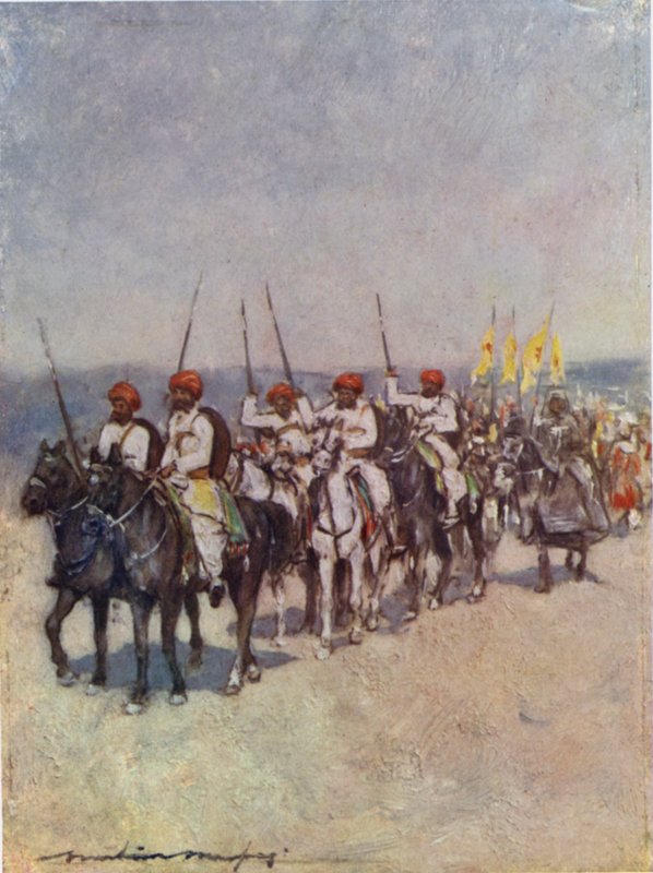 Oštěpaři od Cutch od Mortimer Ludington Menpes