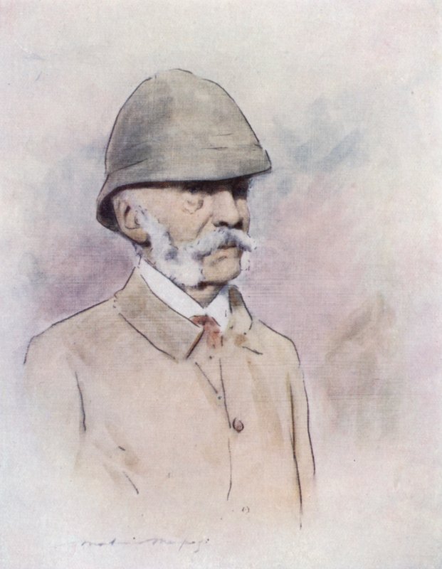 Zesnulý admirál Maxse od Mortimer Ludington Menpes