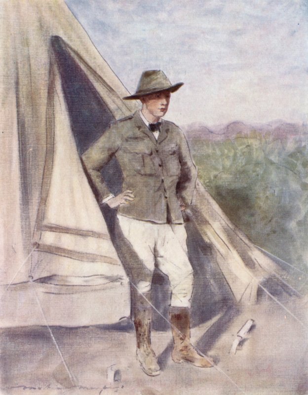 Winston Churchill jako válečný zpravodaj od Mortimer Ludington Menpes