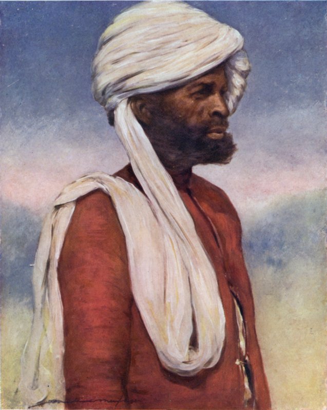 Držák z Dhar (barevné litho) od Mortimer Ludington Menpes