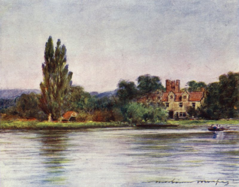 Bisham Abbey od Mortimer Ludington Menpes