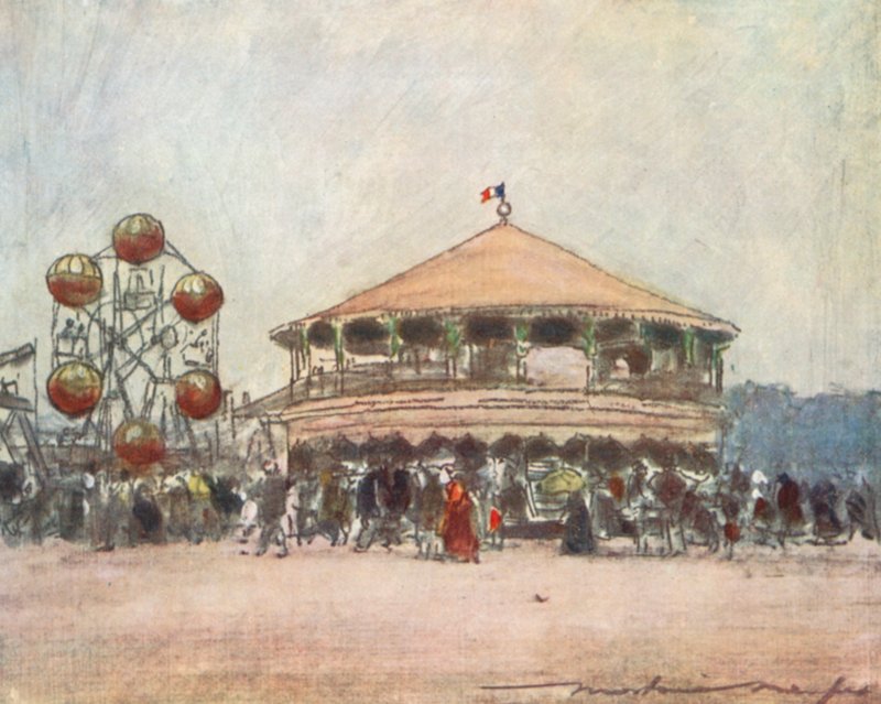 Slavnost poblíž Hotel Des Invalides od Mortimer Ludington Menpes