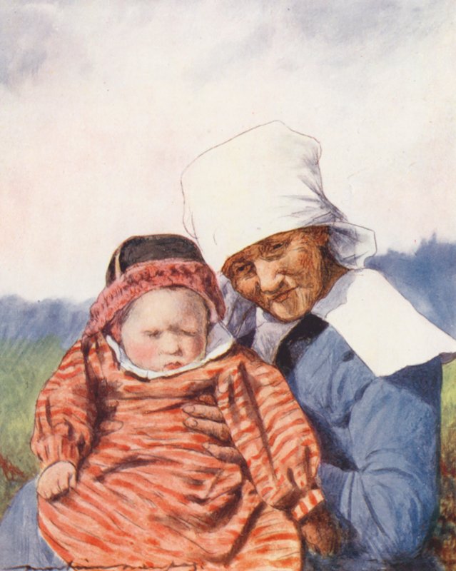 Granmere (barevná litografie) od Mortimer Ludington Menpes