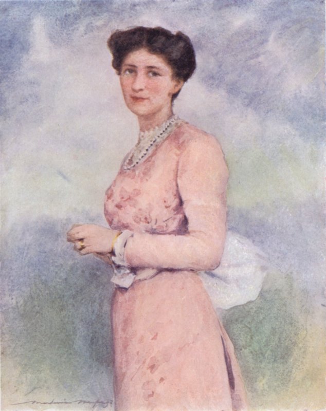 Lady Curzon (barva lito) od Mortimer Ludington Menpes