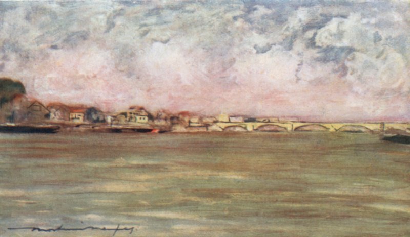Tolbiacův most od Mortimer Ludington Menpes