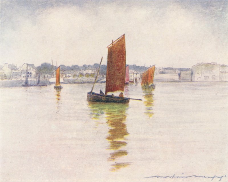 Odrazy (barevná litografie) od Mortimer Ludington Menpes