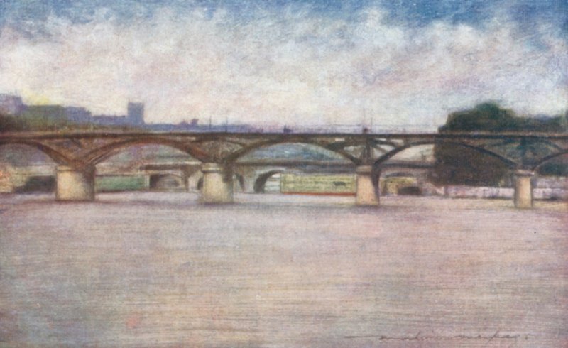 Pont des Arts od Mortimer Ludington Menpes