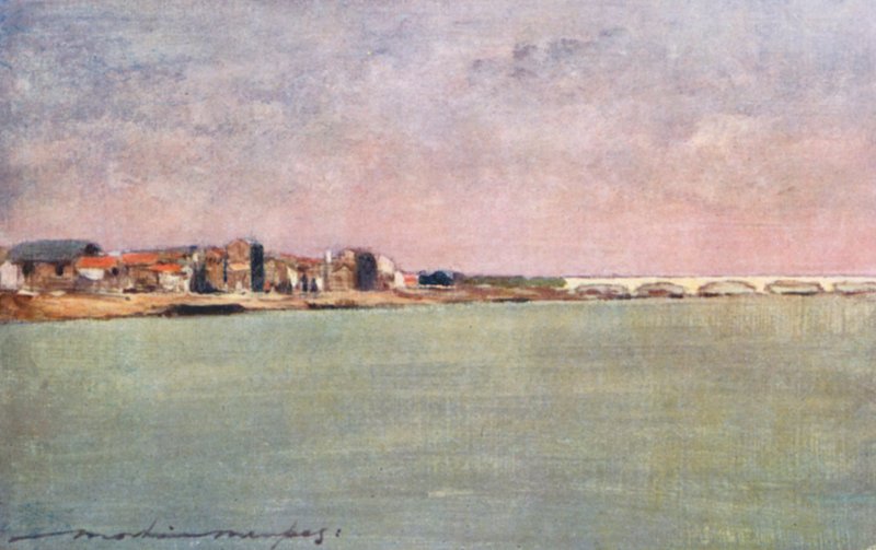 Seina při západu slunce od Mortimer Ludington Menpes