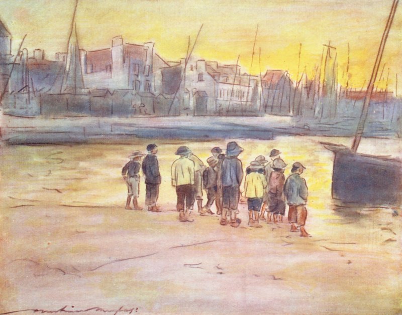 Děti světa: (barevná litografie). od Mortimer Ludington Menpes