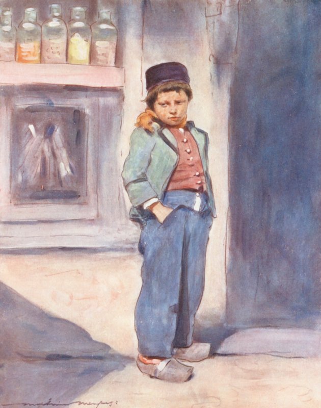 Děti světa: (barevná litografie) od Mortimer Ludington Menpes