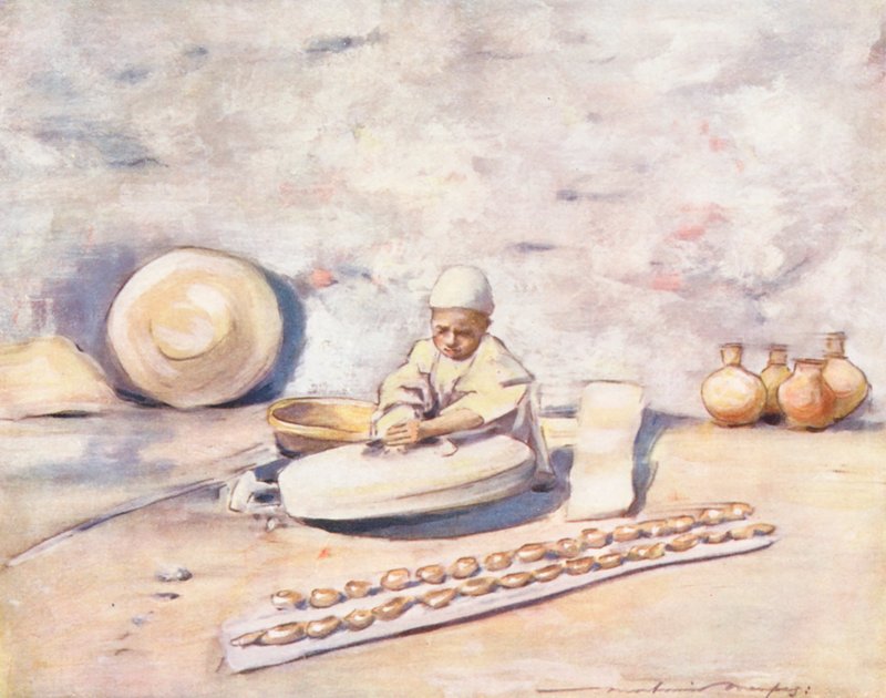 Děti světa: (barevná litografie) od Mortimer Ludington Menpes