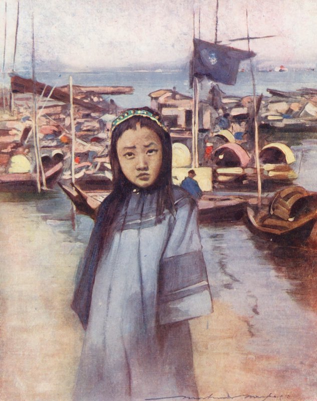 Děti světa: (barevná litografie). od Mortimer Ludington Menpes