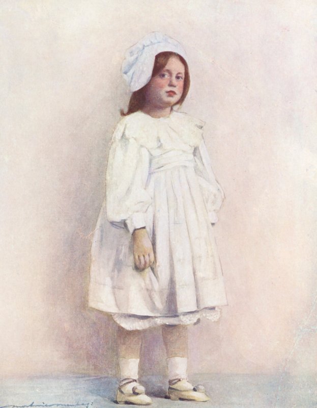 Děti světa: (barevná litografie): Vlámové, Markéta (barevná litografie) od Mortimer Ludington Menpes