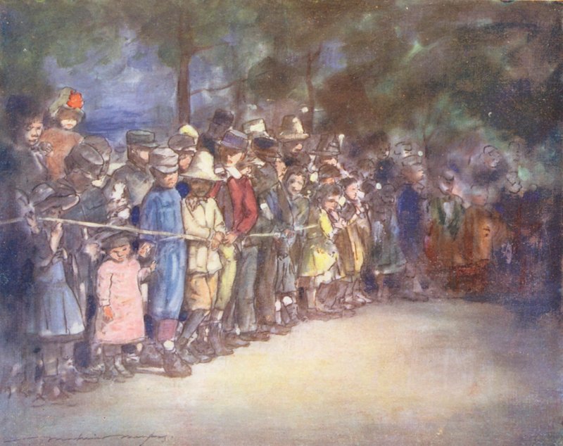 Děti světa: (barevná litografie) od Mortimer Ludington Menpes