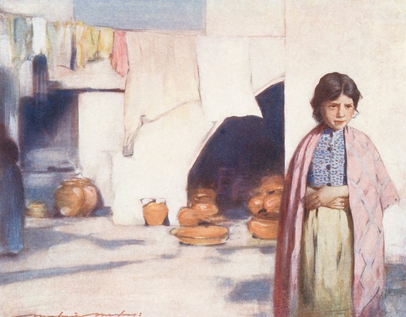 Děti světa: (barevná litografie) od Mortimer Ludington Menpes