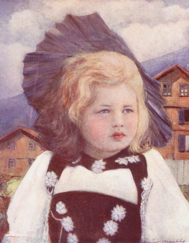 Děti světa: (barevná litografie) od Mortimer Ludington Menpes