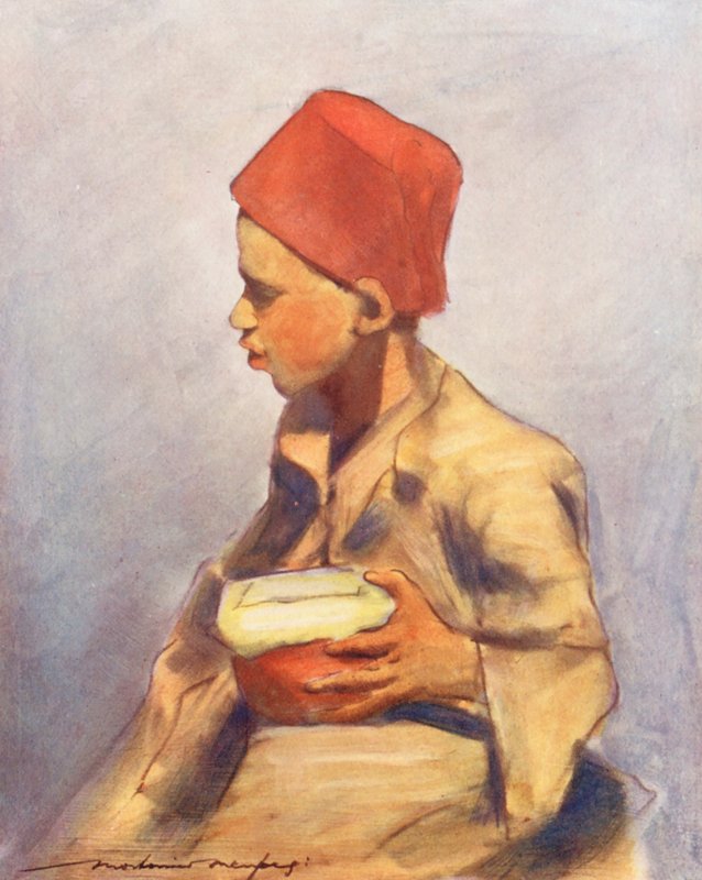 Děti světa: (barevná litografie) od Mortimer Ludington Menpes