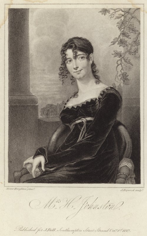 Paní H Johnston (rytina) od Moses Haughton