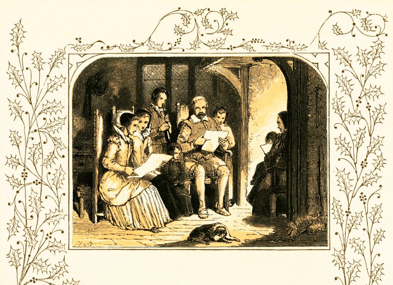 Zpívání koled od Myles Birket Foster