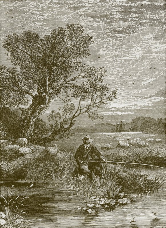 Přání rybářů od Myles Birket Foster