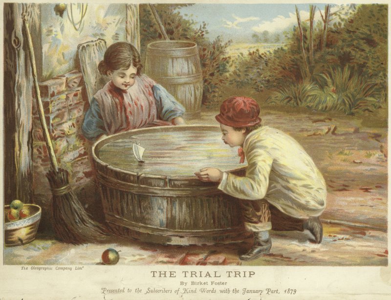 Zkušební cesta od Myles Birket Foster
