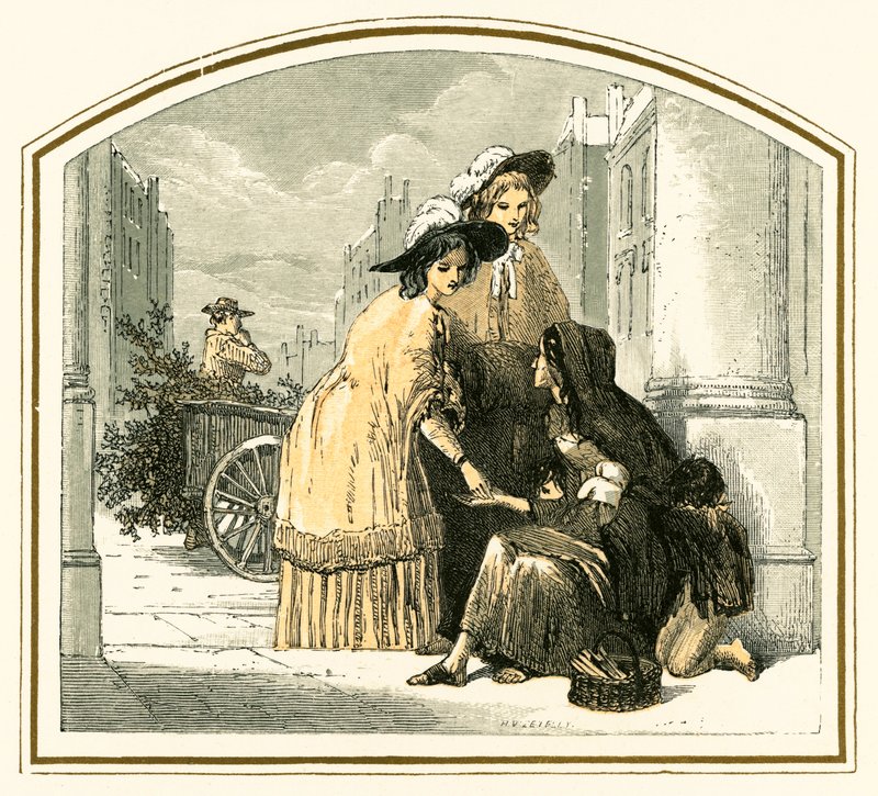 Blížící se Vánoce od Myles Birket Foster