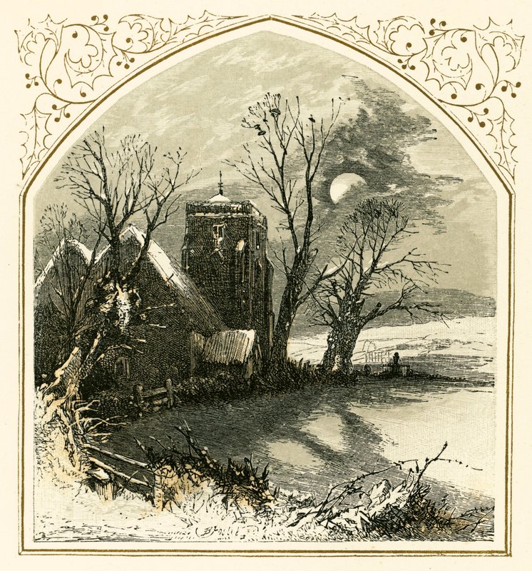 Smrt starého roku od Myles Birket Foster