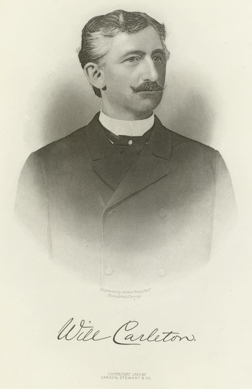 Will Carleton od Napoleon Sarony